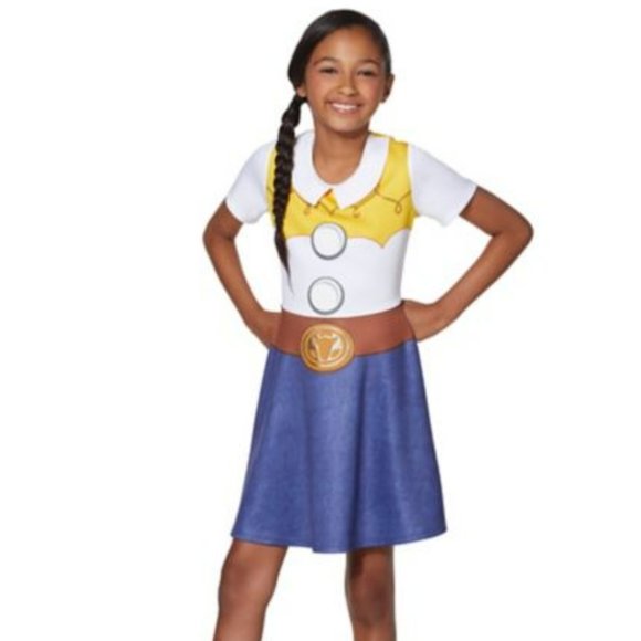 Disney Other - Disney Toy Story Jessie Costume Dress with bonus hat